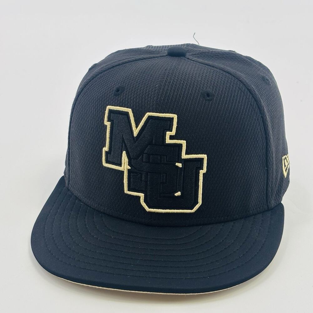 MSU Montana State University Bobcats Hat Cap Fitted 7 New Era College Football